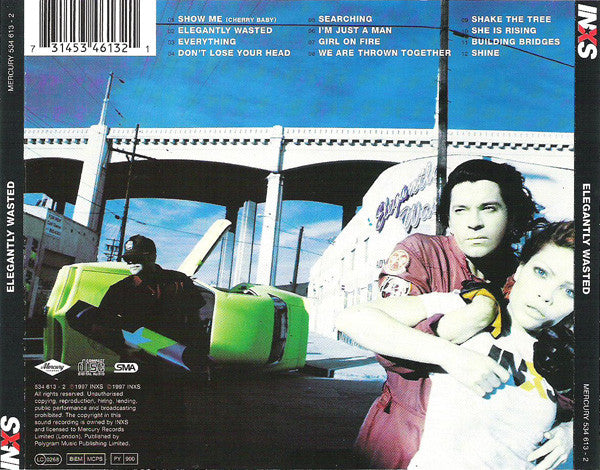 CD INXS – Elegantly Wasted - USADO